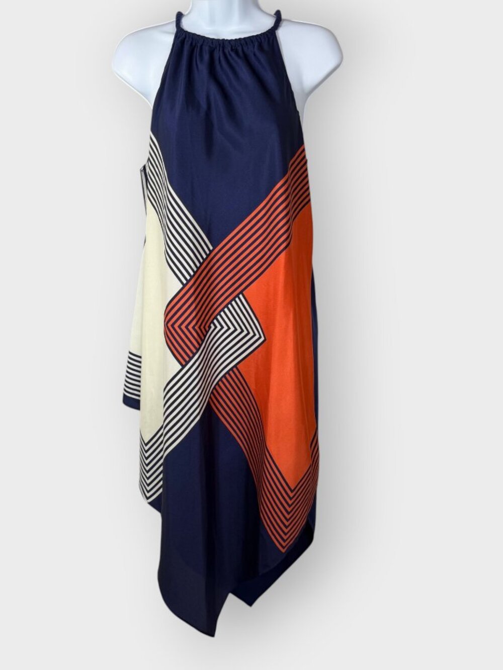 Rachel Roy Scarf Dress | M | Halter Hanky Hem | ASO Zoila Devious Maids